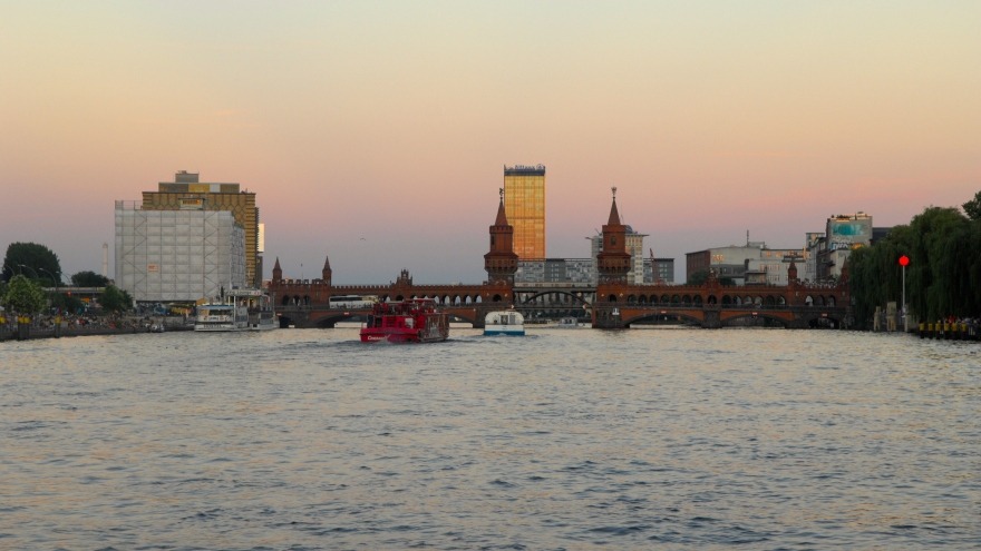 "Oberbaumbrücke" bridge relexa hotel Berlin - "Oberbaumbrücke" bridge